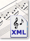 Display this sheet music as a XML file
