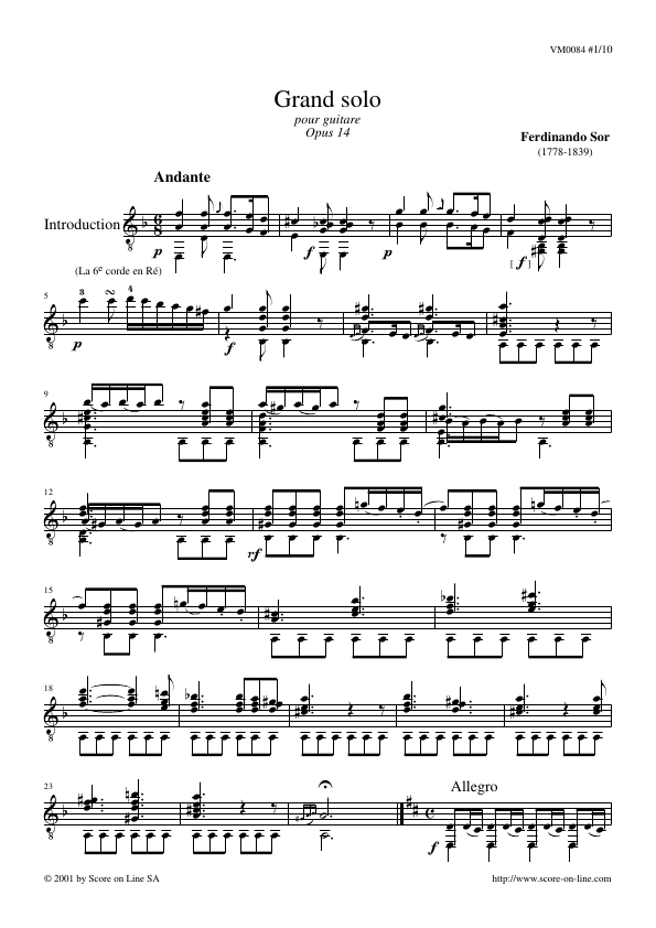 Click to download "Grand Solo" sheet music
