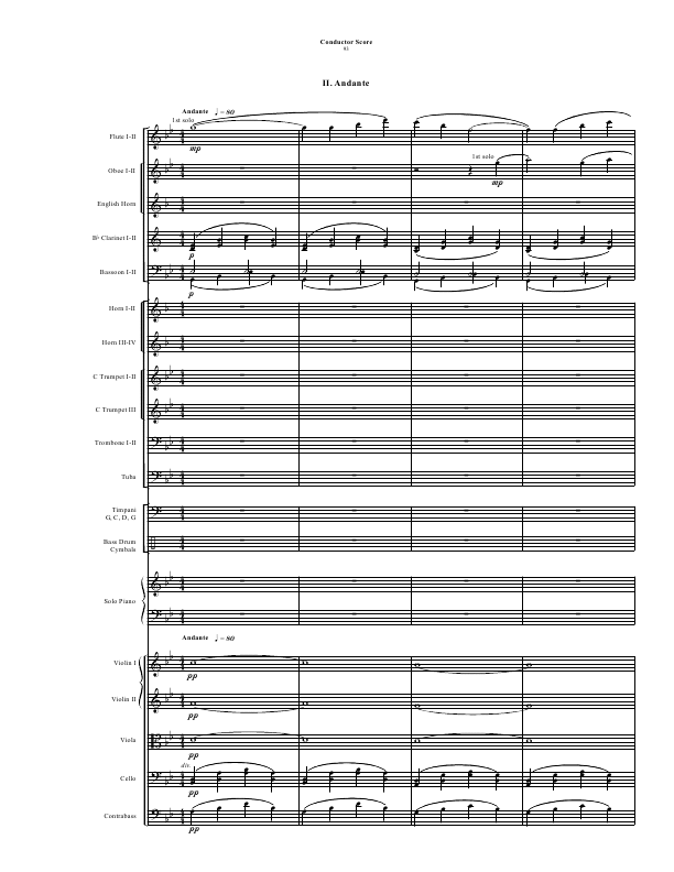 Click to download "Piano Concerto No. 1, Op. 53. Movement II - Andante" sheet music