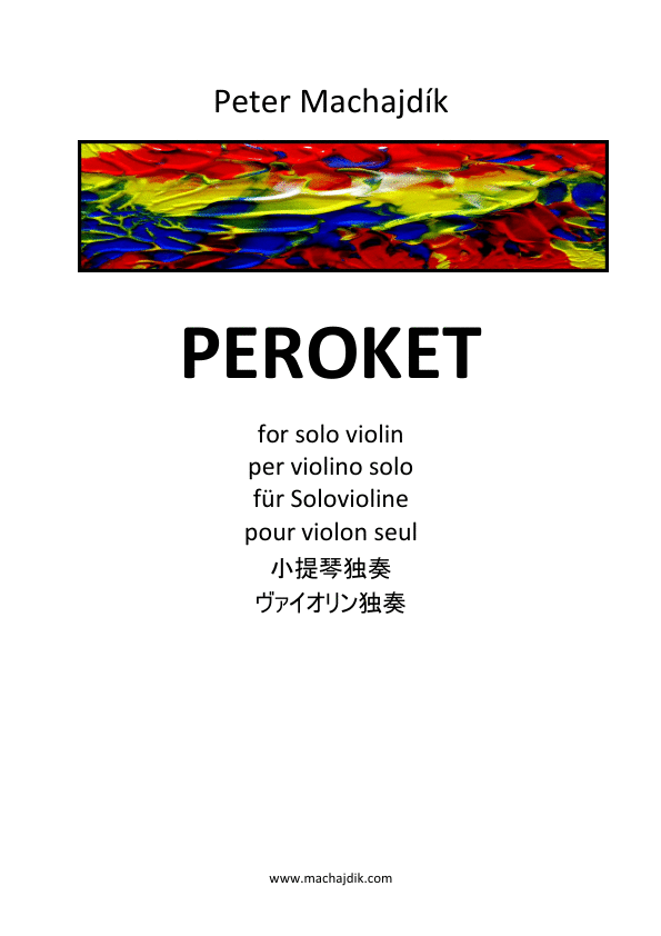 Click to download "PEROKET" sheet music