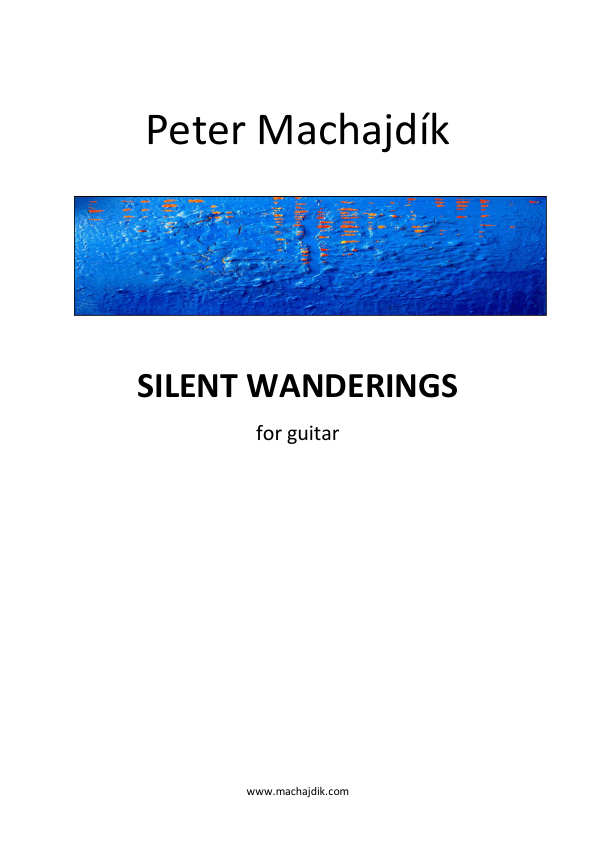Click to download "SILENT WANDERINGS" sheet music