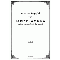 Respighi. La Pentola Magica. Parts.