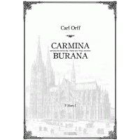 Orff. Carmina Burana. Orchestral parts only