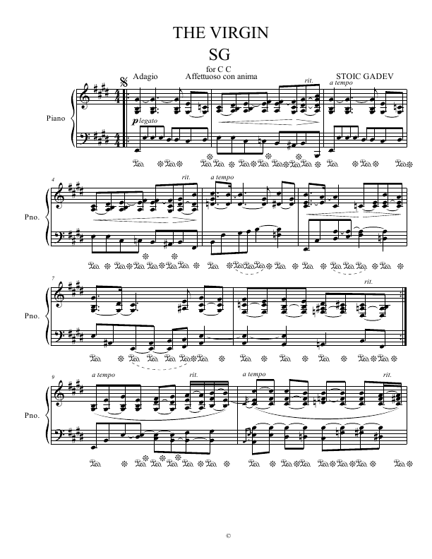 Click to download "The Virgin" sheet music