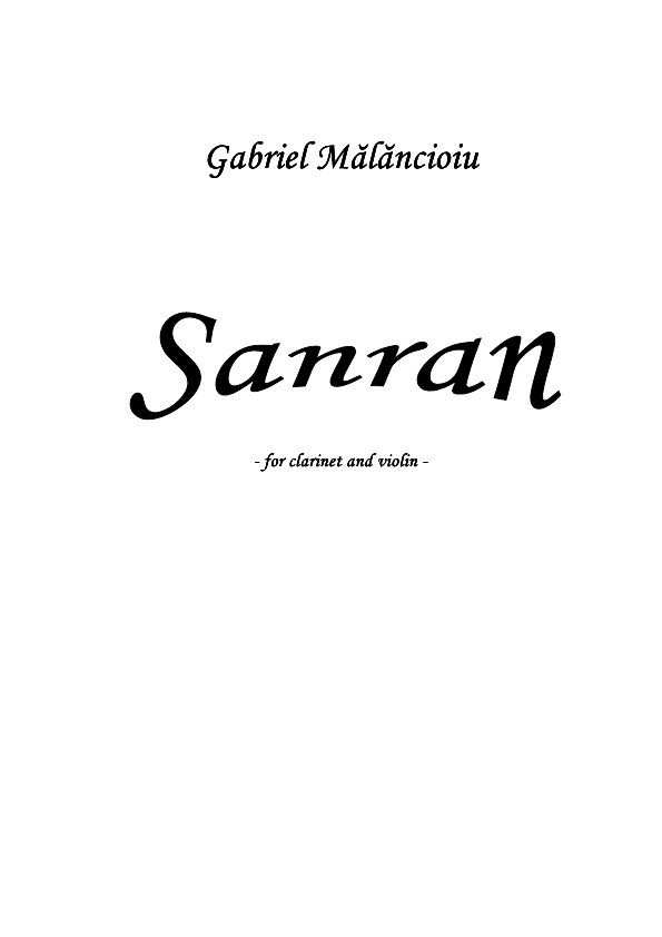 Click to download "Sanran" sheet music