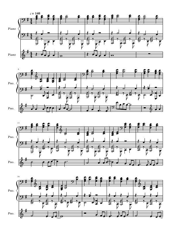 Click to download "The Happy Song" sheet music