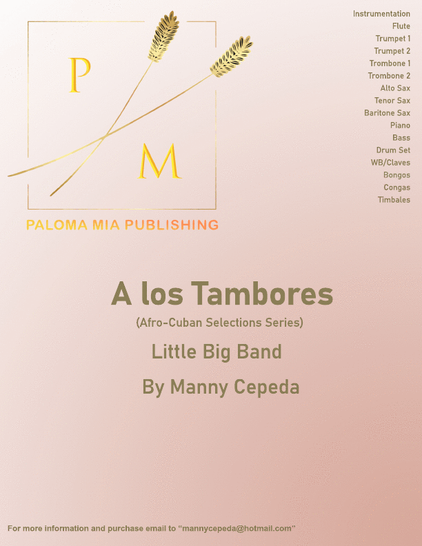 Click to download "A los Tambores" sheet music