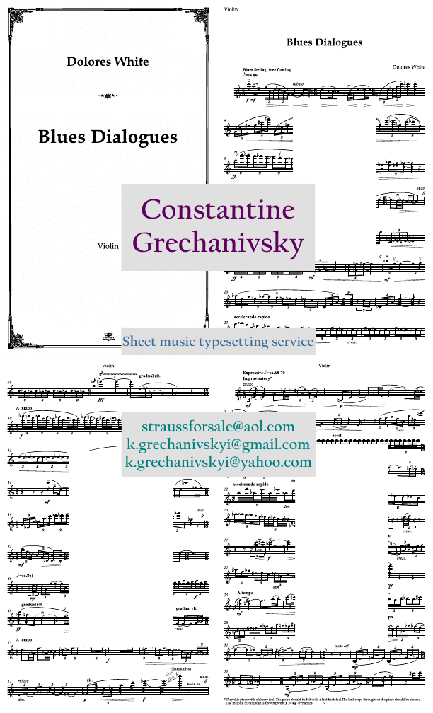 Click to download "Sample of a completed order. LEGAL format" sheet music