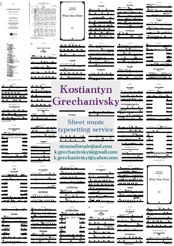 Click to download "Bernstein.West Side Story.Woodwind.Separate parts." sheet music