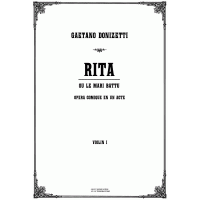 Donizetti.RITA.Orchestral parts.