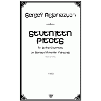 Aslamazyan.Armenian folksongs for strings.Parts.