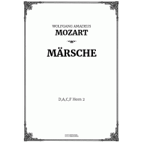 Mozart. Marches. Parts.