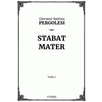Pergolesi. Stabat Mater. Parts