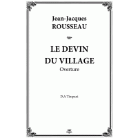 Rousseau.Overture.Le devin du village.Parts